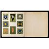 Image 9 : US WWI LIBERTY LOAN PATCHES & ASSOCIATED BOOK.