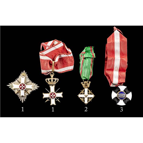 3 ITALIAN MILITARY AND CIVILIAN ORDERS.
