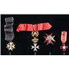 Image 1 : 4 FOREIGN ORDERS AND AWARDS.