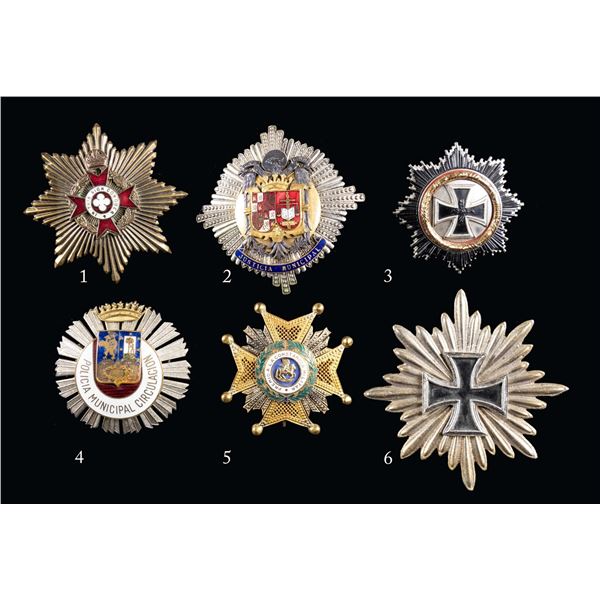 6 FOREIGN ORDERS, AWARDS AND BREAST STARS.