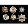 Image 1 : 6 FOREIGN ORDERS, AWARDS AND BREAST STARS.