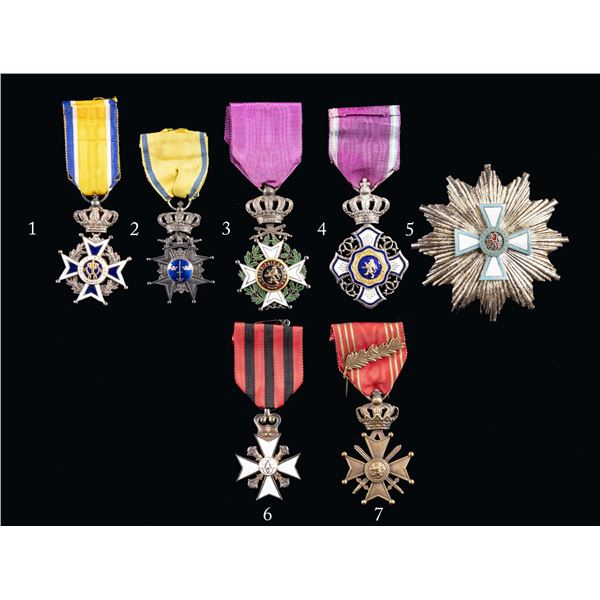 7 FOREIGN ORDERS AND MEDALS.