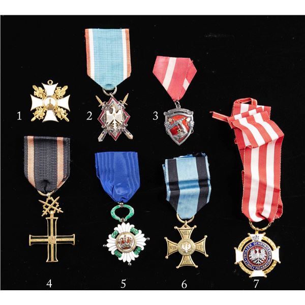 7 FOREIGN ORDERS AND MEDALS.