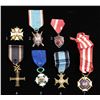 Image 1 : 7 FOREIGN ORDERS AND MEDALS.