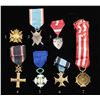 Image 2 : 7 FOREIGN ORDERS AND MEDALS.