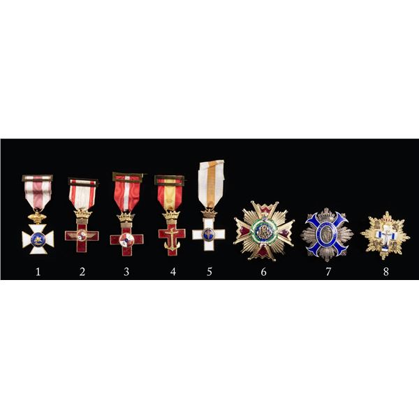 8 SPANISH ORDERS AND AWARDS.