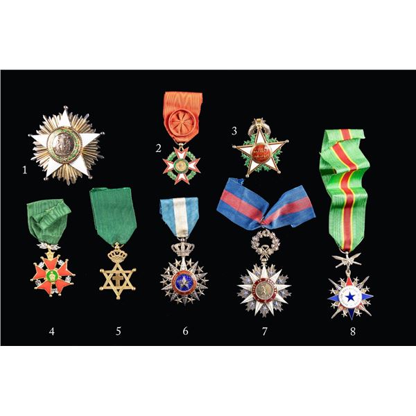 8 FOREIGN ORDERS AND MEDALS.