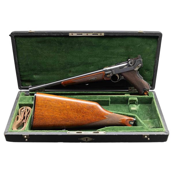 MAGNIFICENT PRE-PRODUCTION LUGER CARBINE SN: 77
