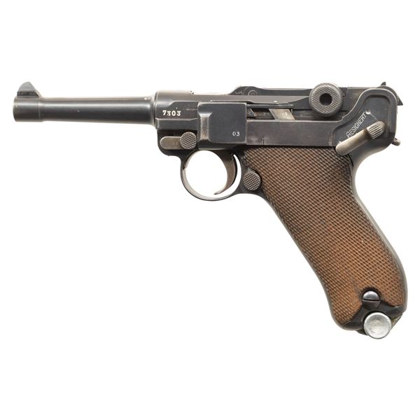 DWM "1920/1918" DOUBLE DATE P.08 POLICE LUGER