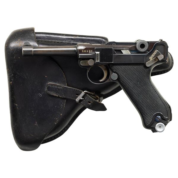 HIGHLY DESIRABLE KRIEGHOFF LUGER, 1940 DATE, WITH