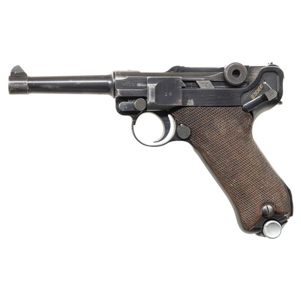 GERMAN PRE-WAR MAUSER "S/42" CODE "1938" DATE P.08