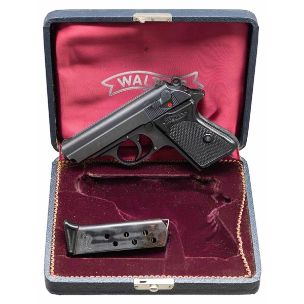 WALTHER PPK POLICE ISSUE SEMI AUTO PISTOL WITH