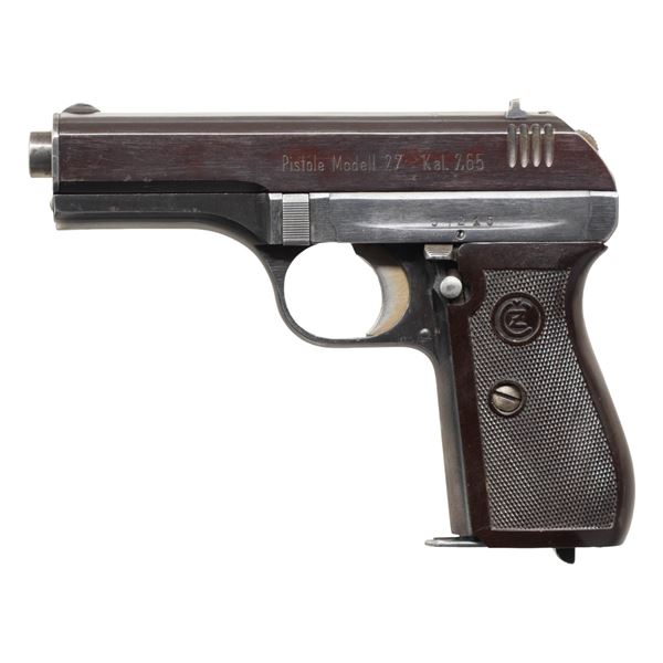 WW2 GERMAN OCCUPATION CZ-27 SEMI AUTO PISTOL.