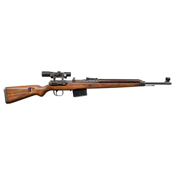 WW2 GERMAN DUV44 G43 SEMI AUTO RIFLE.