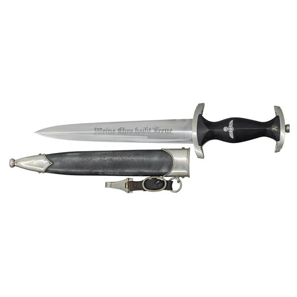 WWII GERMAN M1933 SS DAGGER BY E. P. & S.