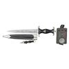 Image 1 : WWII GERMAN SS DAGGER BY ROBT KLAAS & FLASHLIGHT.