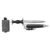 Image 2 : WWII GERMAN SS DAGGER BY ROBT KLAAS & FLASHLIGHT.