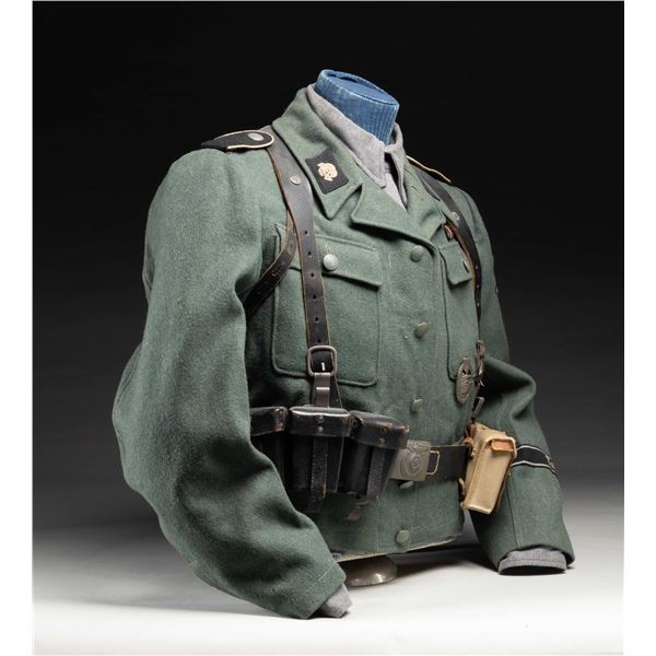 WWII GERMAN SS M44 FIELD TUNIC.