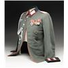 Image 2 : WWII GERMAN ARTILLERY DRESS TUNIC & PANTS FOR A