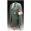 Image 2 : WWII GERMAN VOLKSSTURM TUNIC & MEDICAL KIT.