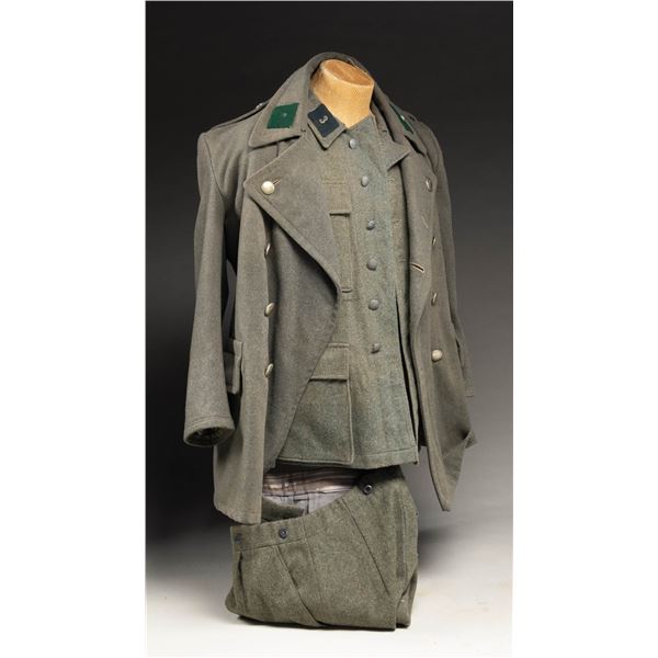WWII GERMAN UNIFORM, COAT & PANTS FOR A TYROLEAN