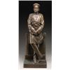 Image 1 : LARGE FULL LENGTH BRONZE SCULPTURE OF HELMUTH VON