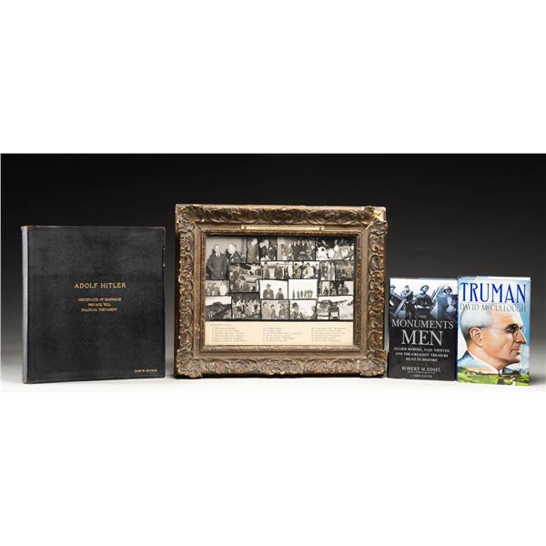 FRAME FROM HITLER'S BUNKER, COPIES OF HITLER'S