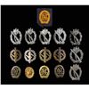 Image 1 : 16 WWII GERMAN BADGES.