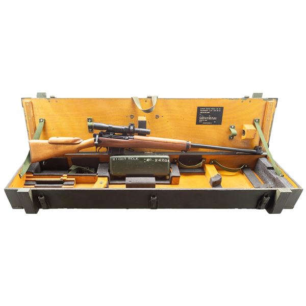 BRITISH L42A1 BOLT ACTION SNIPER RIFLE.