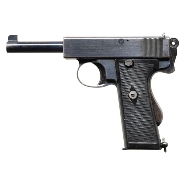 EARLY WEBLEY MKI 1913 SEMI AUTO PISTOL.