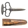 Image 1 : WWI BRITISH ROBBINS DUDLEY TRENCH PUSH DAGGER.