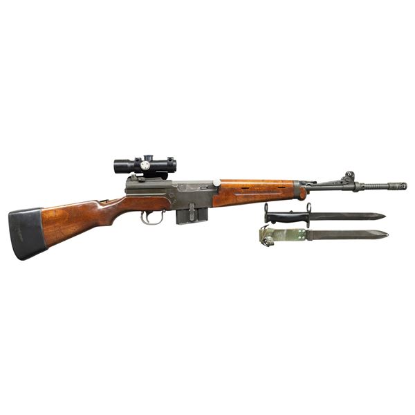 FRENCH MAS 49/56 SEMI AUTO SNIPER RIFLE.
