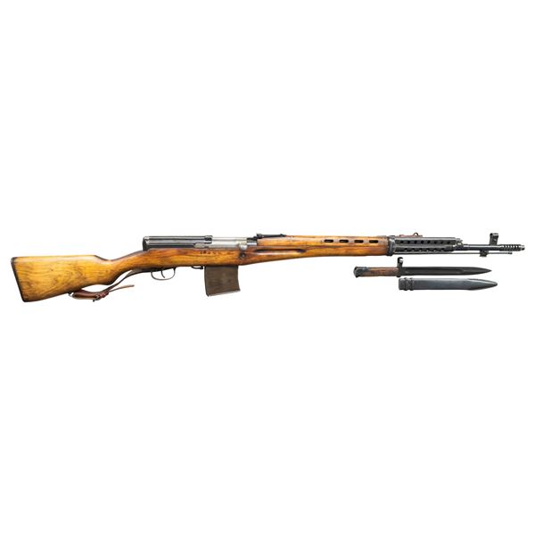 FINNISH MARKED SVT-40 SEMI AUTO RIFLE.