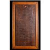 Image 1 : WWI FRAMED CARVED WOODEN PLAQUE.