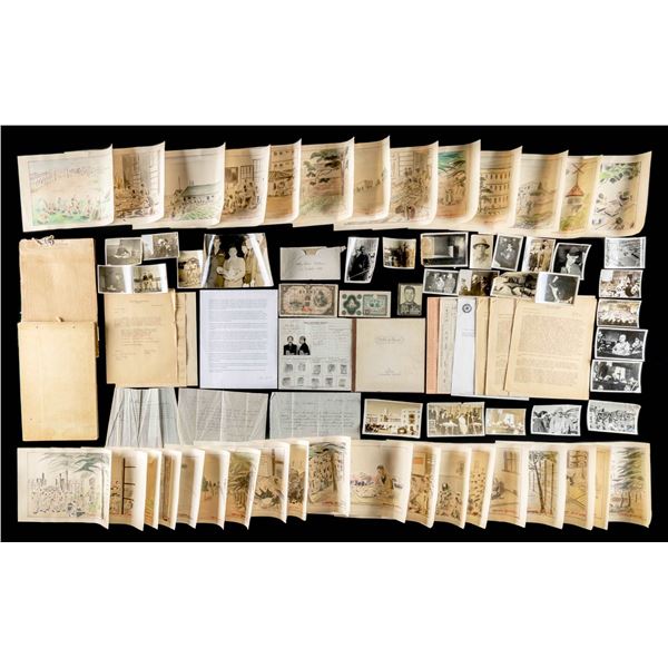 REMARKABLE ARCHIVE FROM THE TOKYO TRIALS IN