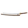 Image 3 : JAPANESE WAKIZASHI WITH WWII WOODEN SHIPPING CRATE