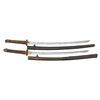 Image 1 : 2 JAPANESE SHIN-GUNTO KATANTA.