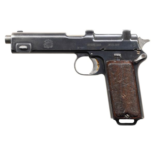 CHILEAN CONTRACT STEYR 1912 SEMI AUTO PISTOL.
