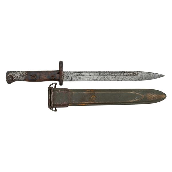 WWI AUSTRIAN BAYONET WITH "KILL" NOTCHES.