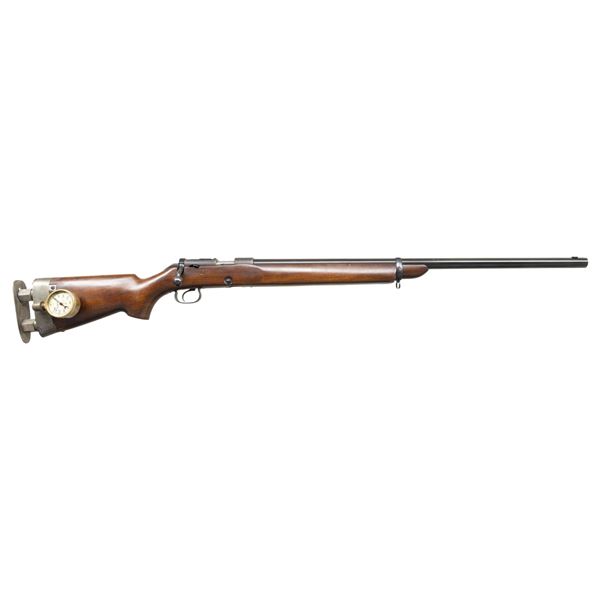 CUSTOM WINCHESTER 52B BOLT ACTION RIFLE.