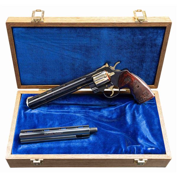 CASED EYE CATCHING GOLD ACCENTED CUSTOM SHOP COLT