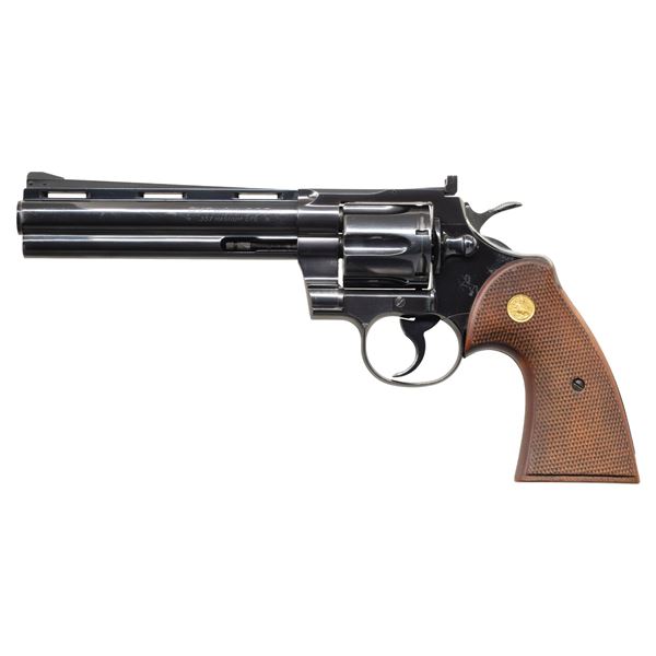 EARLY 2ND YEAR PRODUCTION COLT PYTHON DA REVOLVER