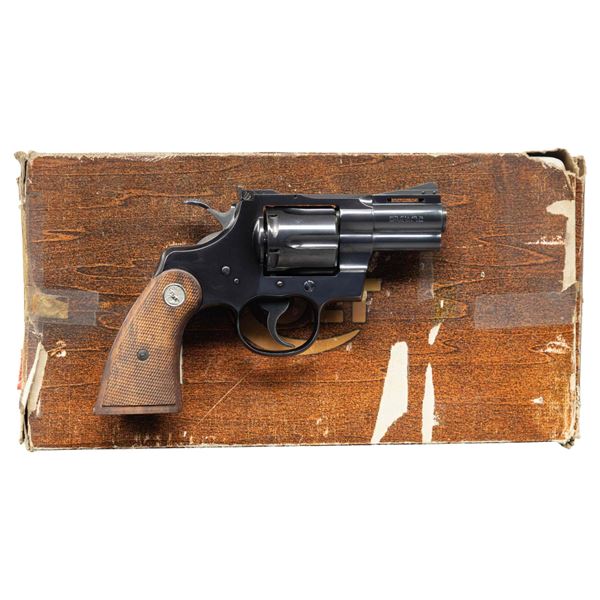 2 1/2" BLUED COLT PYTHON DOUBLE ACTION REVOLVER