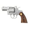 Image 2 : 2 1/2" NICKEL COLT PYTHON DOUBLE ACTION REVOLVER.