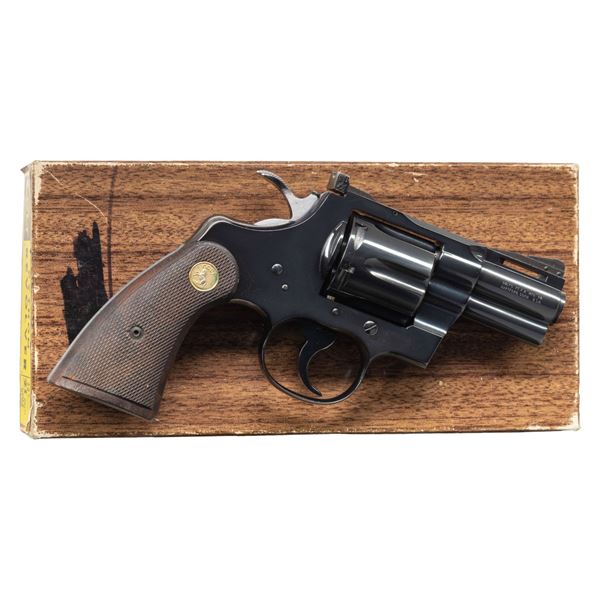 2 1/2" BLUED COLT PYTHON DOUBLE ACTION REVOLVER