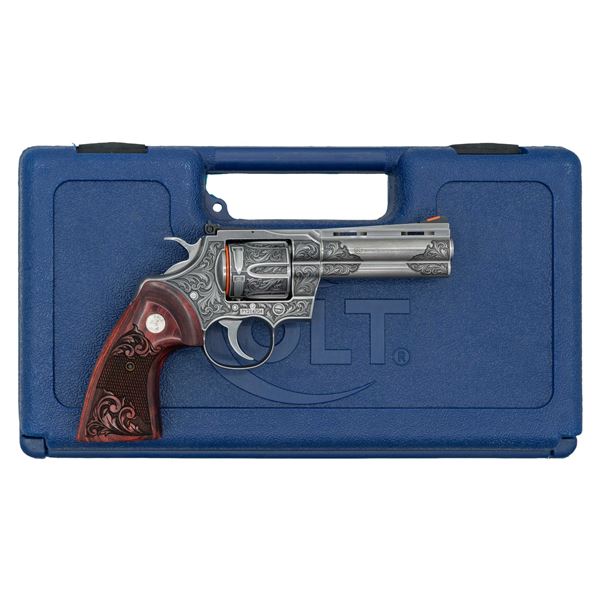 ALTAMONT CO. "THE REGAL" ENGRAVED COLT PYTHON
