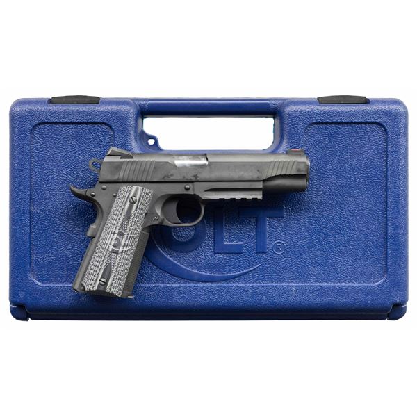 DOCUMENTED SERIAL #1 COLT COMBAT UNIT RAIL GUN