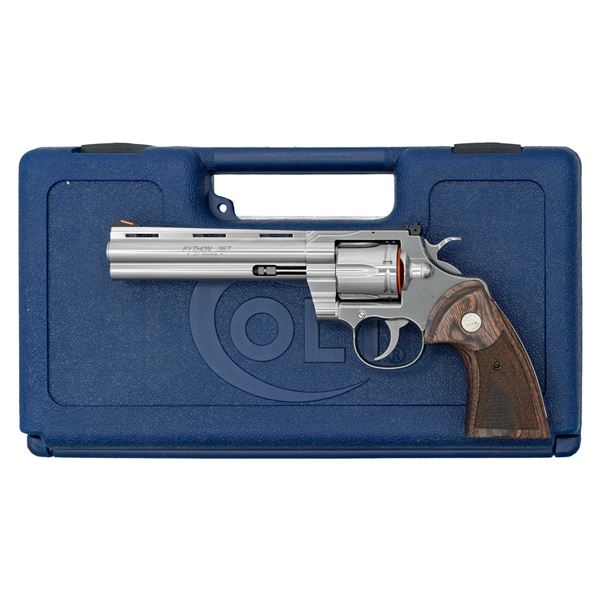 RARE AND DOCUMENTED COLT PYTHON "PRE-PRODUCTION"