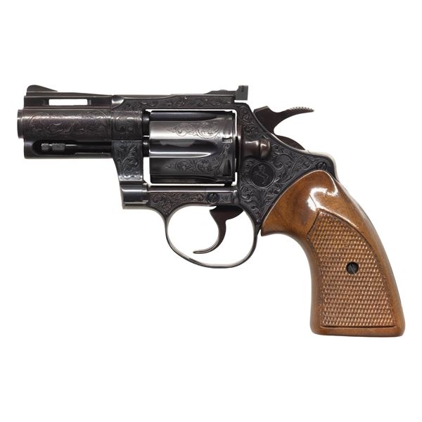 ENGRAVED COLT 22 DIAMONDBACK DA REVOLVER.