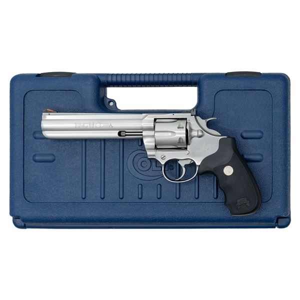 COLT STAINLESS KING COBRA DA REVOLVER.